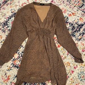 Size small leopard dress